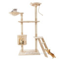 Cat Tree Condo Height Cat Tree Pet Play House Climbing Tower Supplier